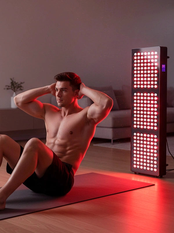 Experience the healing power of our Red Light Therapy Device. Enhance collagen production, boost cell regeneration, reduce inflammation, improve circulation, elevate mood, and accelerate muscle recovery. Invest in your health today.